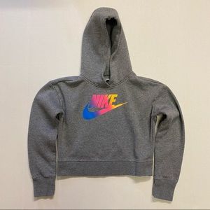 Kids Nike Grey Hoodie